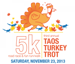 Register for the 3rd Annual Taos Turkey Trot 5k Run