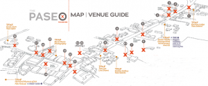 The Paseo - Taos. Map and Venue Guide