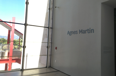 Agnes Martin in Los Angeles