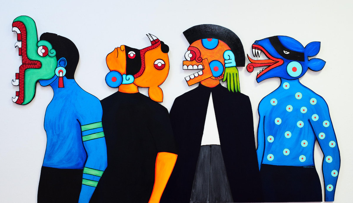 “Sovereign Santa Fe” pop-up exhibition is curated by Tony Abeyta, acclaimed native artist